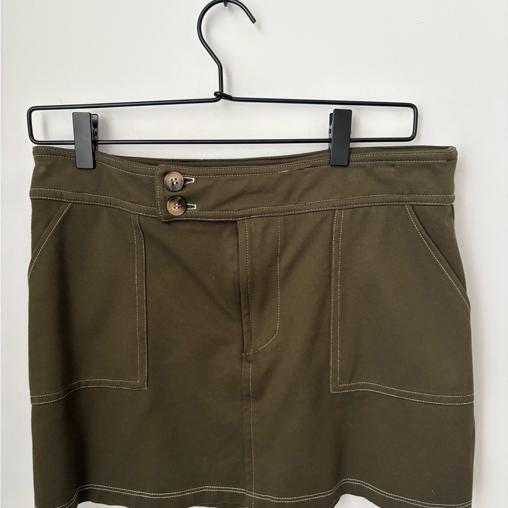 Altar'd State Mini Skirt with Stitch Detail Size Large
